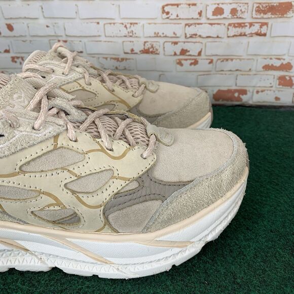 Hoka One One Elite Terrain System Clifton L Suede size 7 1150910-GTL - Picture 4 of 12